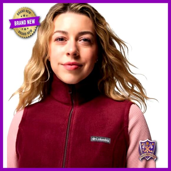 Fleece Vest for Women, Zippered Pockets, Regular Fit, Layering Essential - Picture 5 of 5